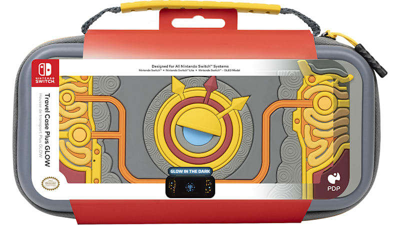Nintendo Switch Travel Case Glow Purah Pad